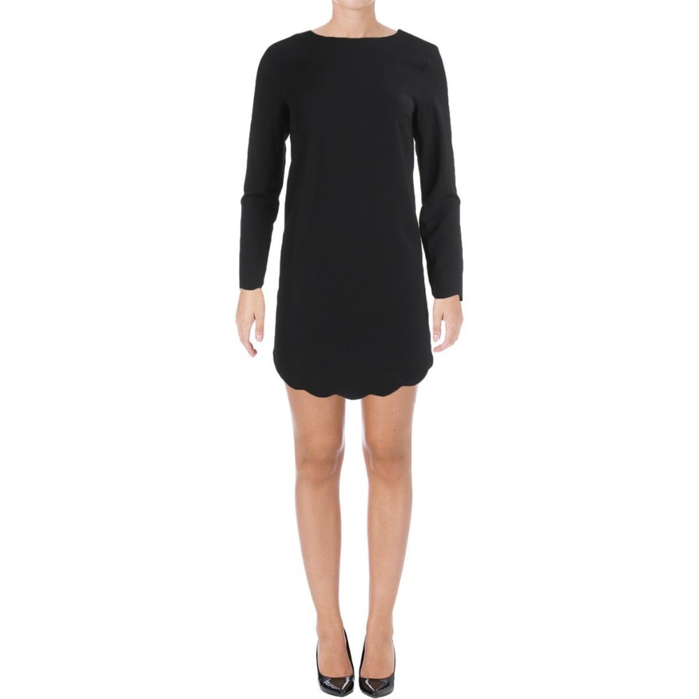 NWT Aqua Scallop Hem Dress